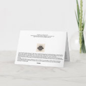 Monteur Frank Ruman in raceauto #7 Kaart (Achterkant)