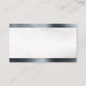 Monteur repareert airconditioning apparaten visitekaartje (Achterkant)