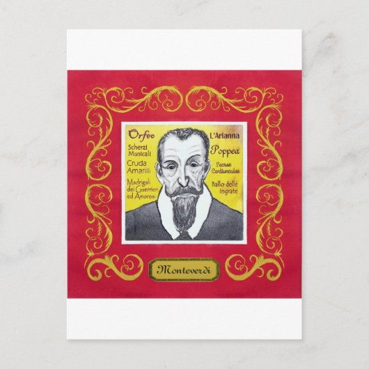 Monteverdi Briefkaart (Voorkant)