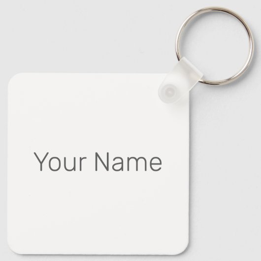 Montevideo City Uruguay Palacio Salvo Souvenir Sleutelhanger (Achterkant)