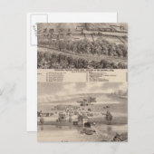 Montevideo, graniet-Herfsten, Minnesota Briefkaart (Voorkant / Achterkant)