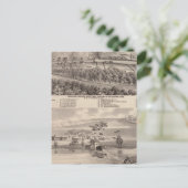 Montevideo, graniet-Herfsten, Minnesota Briefkaart (Staand voorkant)