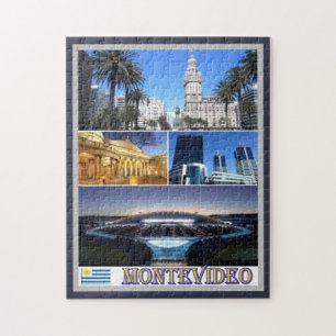 Montevideo Mosaic - Uruguay - Legpuzzel
