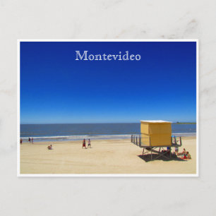 montevideo playa pocitos briefkaart