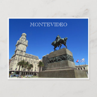 montevideo plaza onafhankencia briefkaart