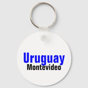Montevideo,Uruguay Aangepaste Collectie Sleutelhanger