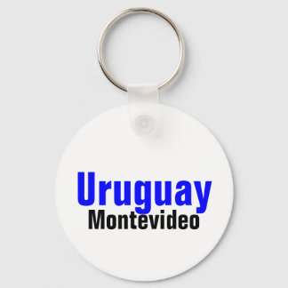 Montevideo,Uruguay Aangepaste Collectie Sleutelhanger