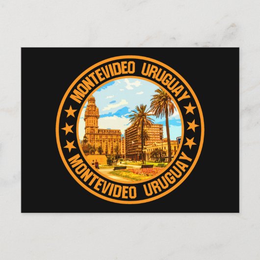 Montevideo Uruguay Briefkaart (Voorkant)