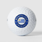 Montevideo Uruguay Golfballen (Voorkant)