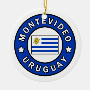 Montevideo Uruguay Keramisch Ornament