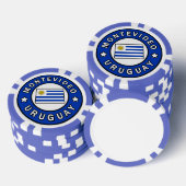Montevideo Uruguay Poker Chips (Opstapeling)