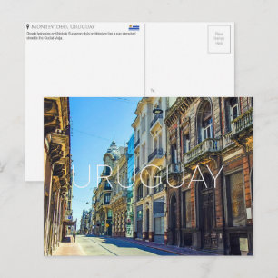Montevideo, Uruguay Reisansichtkaart Briefkaart