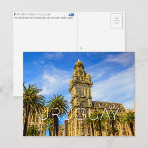 Montevideo, Uruguay Reisansichtkaart Briefkaart