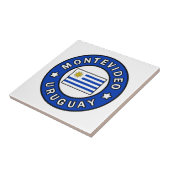 Montevideo Uruguay Tegeltje (Zijkant)