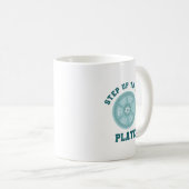 Montez À L'Assiette Funky Seder Passover Mug (Devant droit)