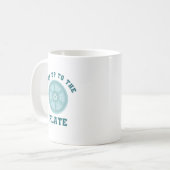 Montez À L'Assiette Funky Seder Passover Mug (Devant gauche)