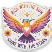 Montez avec le sticker solaire (Devant)