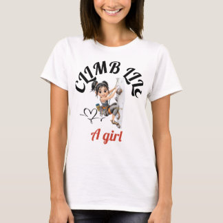 Montez comme un t-shirt fille