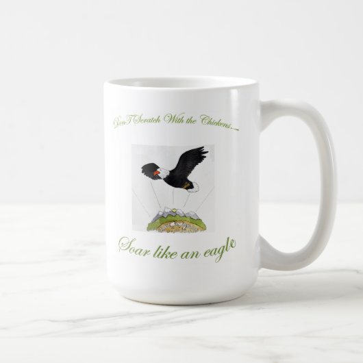 Montez comme une tasse d'Eagle (Droite)
