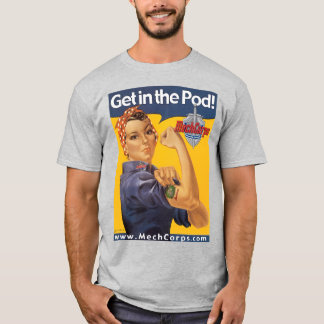 Montez Dans Les Pods Rosie Basic Dark T-Shirt