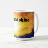 Montez et brille la tasse du coq (Devant droit)