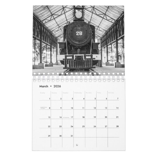 Montez le calendrier de train de rails (Mar 2026)
