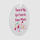 Montez-le, perdez-vous dans votre musique sur un (devant)