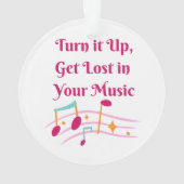 Montez-le, perdez-vous dans votre musique sur un (dos)