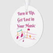 Montez-le, perdez-vous dans votre musique sur un (devant)