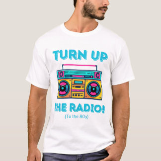 Montez le t-shirt de la Radio rétro 80's