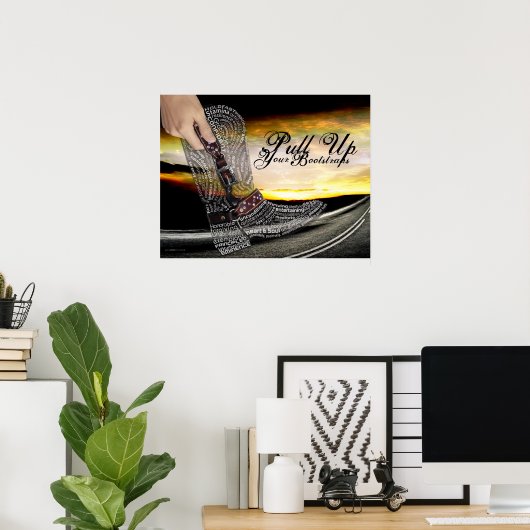 Montez votre affiche Bootstraps (Bureau à domicile)