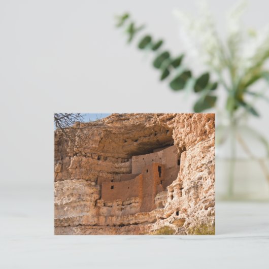 Montezuma Castle National Monument Aankondigingskaart (Staand voorkant)