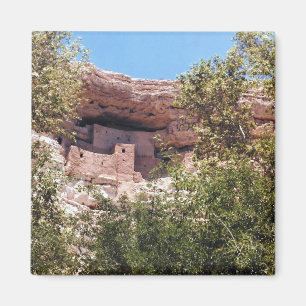 Montezuma Castle National Monument AZ Photo Design Magneet