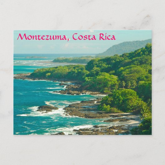 Montezuma, Costa Rica briefkaart (Voorkant)