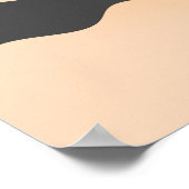 Montezuma Costa Rica strandreisposter Poster (Hoek)