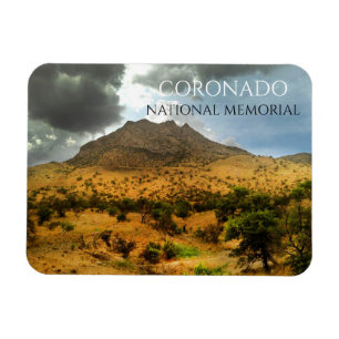 Montezuma Peak, Stormachtige Lucht, Coronado Nl Mo Magneet