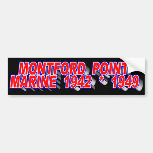 MONTFORD PUNT MARINE BUMPERSTICKER