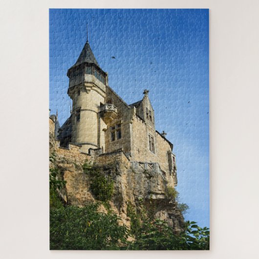 Montfort castle, Dordogne, Frankrijk Legpuzzel (Verticaal)
