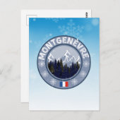 Montgenèvre Briefkaart (Voorkant / Achterkant)