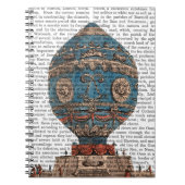 Montgolfier Aerostatque Hot Air ballon Notitieboek (Voorkant)