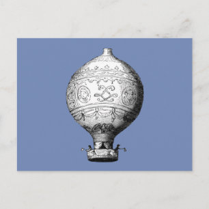 Montgolfier  Hot Air ballon Briefkaart