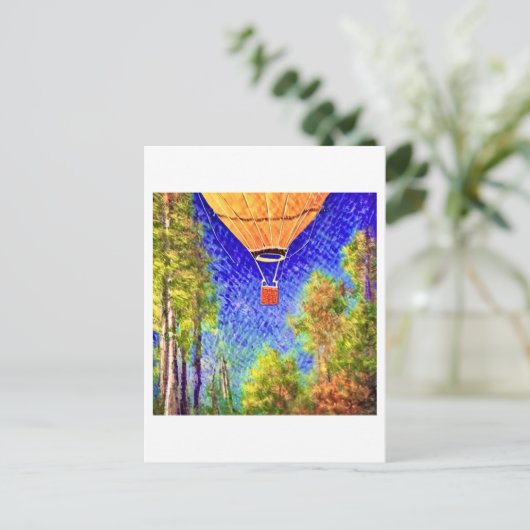 Montgolfire Briefkaart (Staand voorkant)