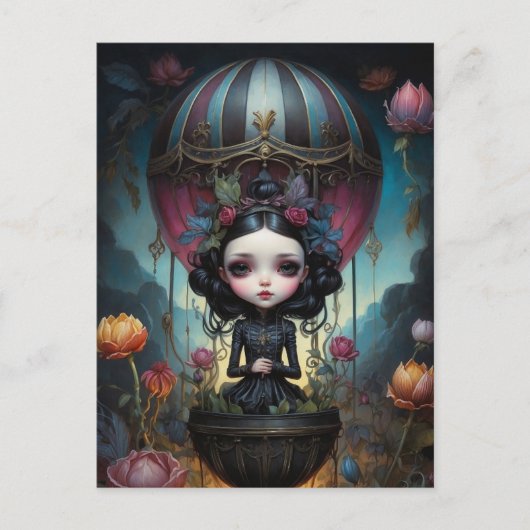 Montgolfire Briefkaart (Voorkant)