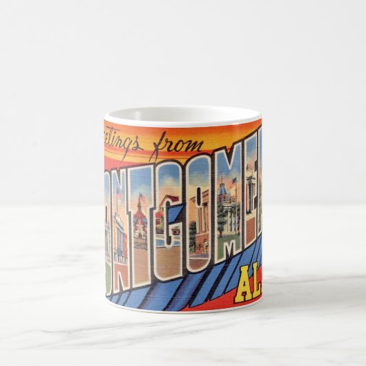 Montgomery AL Retro Mug (Centre)