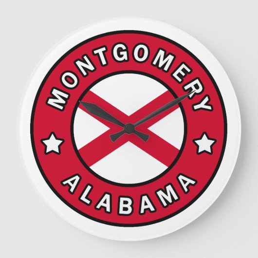 Montgomery Alabama Grote Klok (Voorkant)