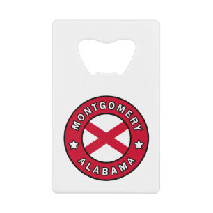 Montgomery Alabama Kredietkaart Flessenopener