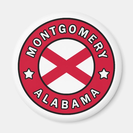 Montgomery Alabama Magneet (Voorkant)