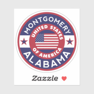 MONTGOMERY, Alabama Sticker