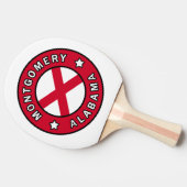 Montgomery Alabama Tafeltennisbatje (Zijkant)