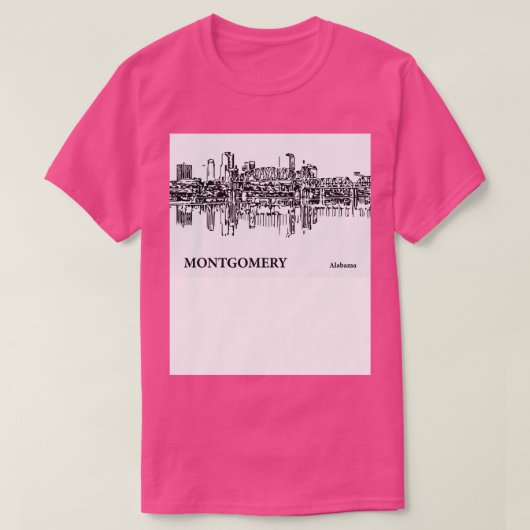 Montgomery Alabama TShirt 4 (Design devant)